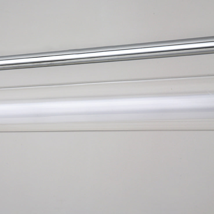 Contemporary Industrial Strip Aluminum Acrylic LED Island Light Chandelier For Dining Room