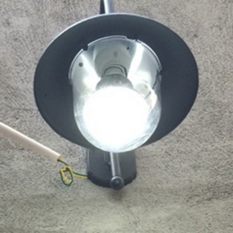 Contemporary Industrial Waterproof Aluminum PVC Conic Horn 1-Light Wall Sconce Lamp For Outdoor Patio