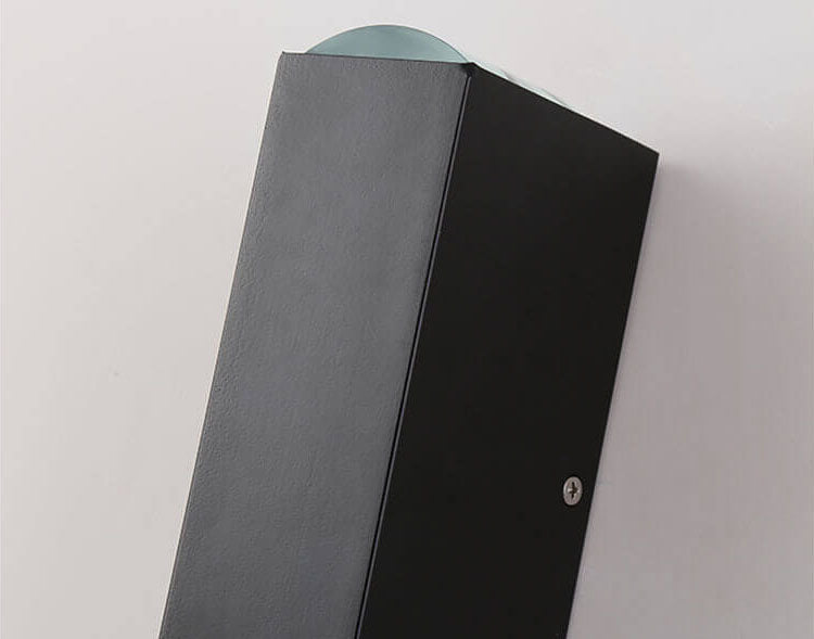 Modern Rectangular LED Outdoor Wall Sconce Lamp