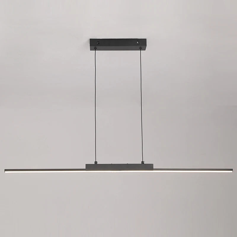 Pendant Strip Lights Modern Simple Dining Room Lights For Kitchen Long Chandelier Living Room Pendant Lamp Home Decoration Lighting