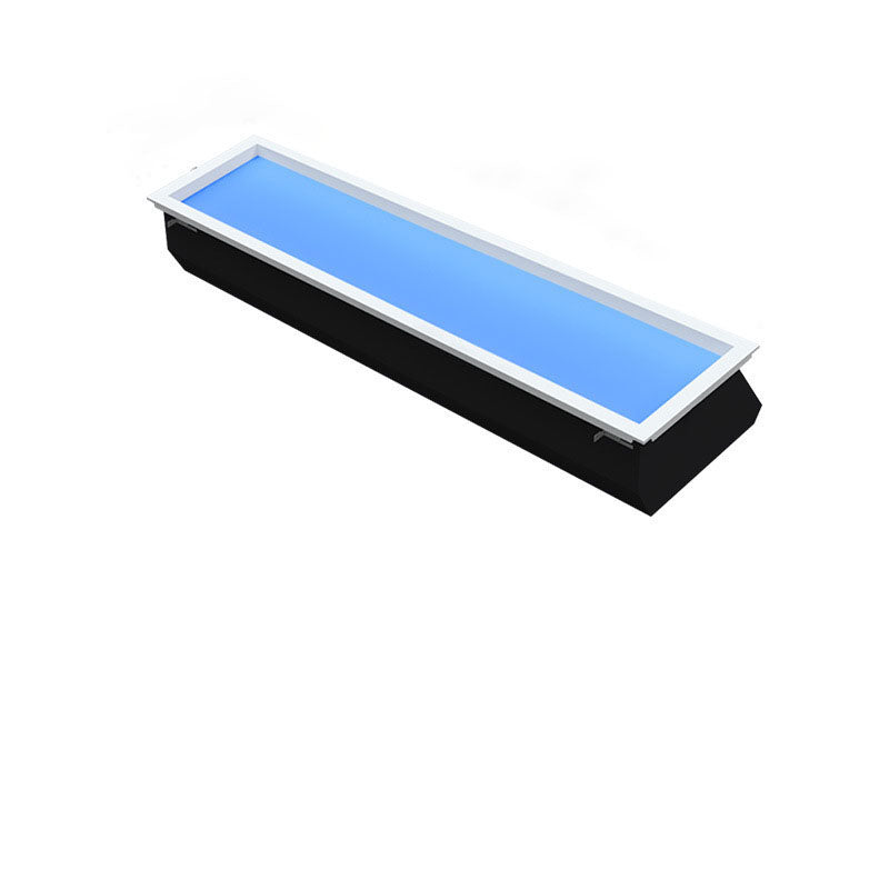 Modern Minimalist Smart Blue Sky Metal LED Flush Mount Ceiling Light for Living Room